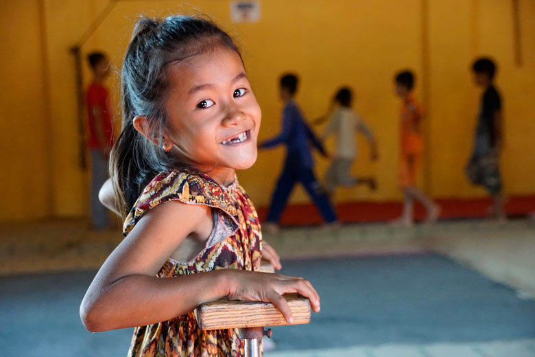 Learn about the children impacted through the power of social circus classes at Phare Ponleu Selpak
