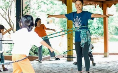 Realising our first circus “summer camp” with the Metta Karuna’s kids