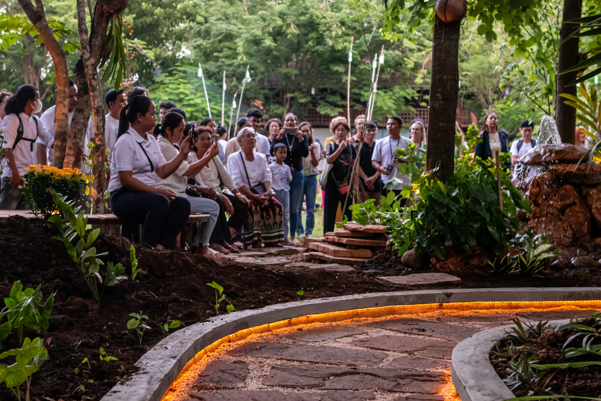 Read about the new Lokru Srey Bandaul reflection garden and the memorial service to inaugurate it