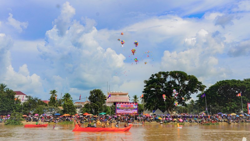 Learn more about the Battamang Water Festival happening in October or November in Battambang, Cambodia