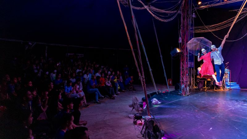 Tini Tinou Circus Festival in Battambang, Cambodia