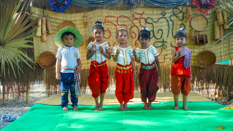 Learn about Khmer traditional Games, key concepts, and more of Phare Kindergarten Sangkran