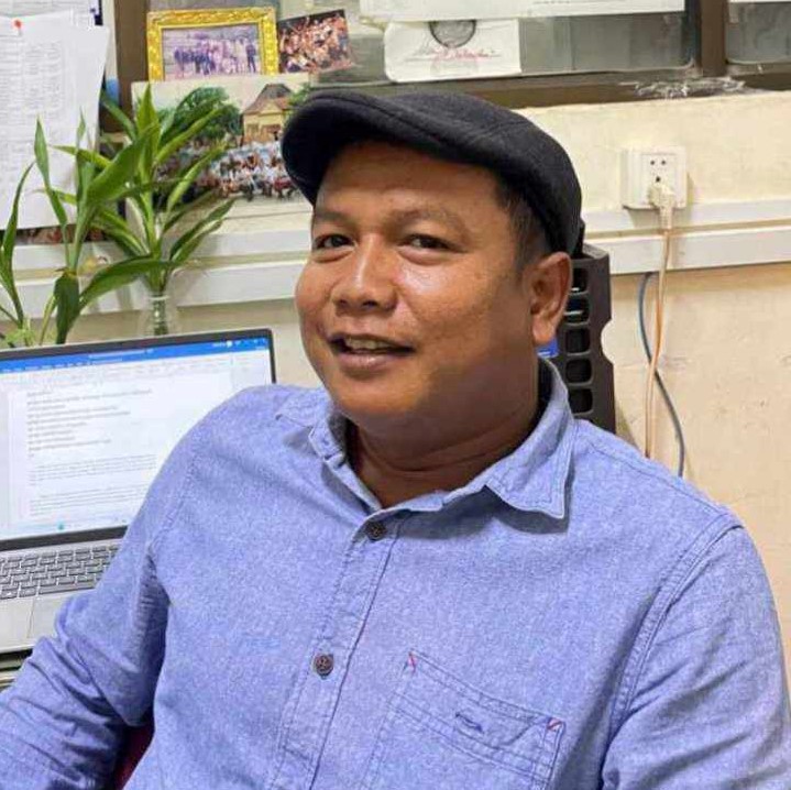 Mony MIL Kosal, animator and alumnus of the Visual and Applied Arts School at Phare Ponleu Selpak.