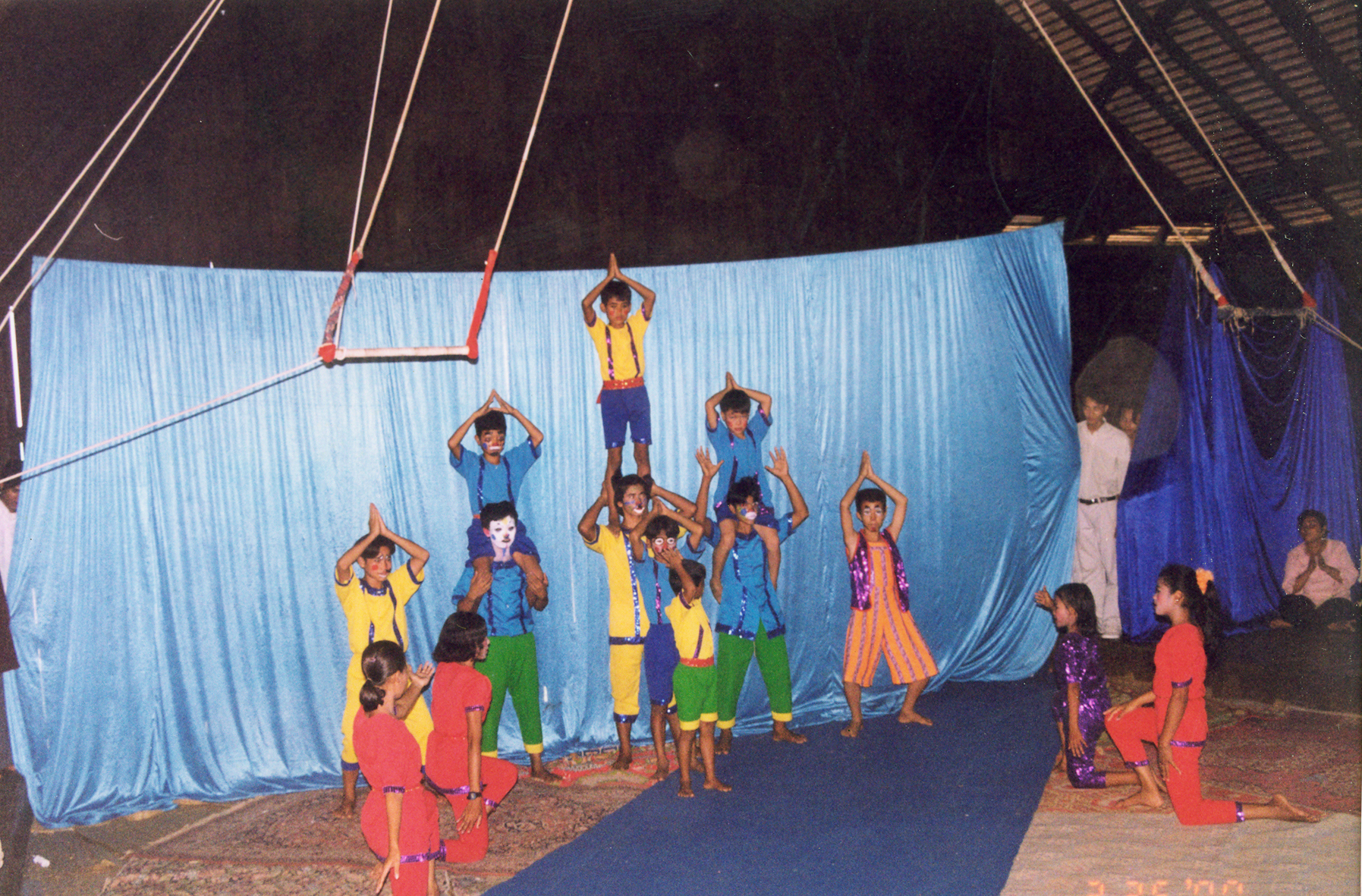 ircus and theatre performances during old times with performing arts school students.