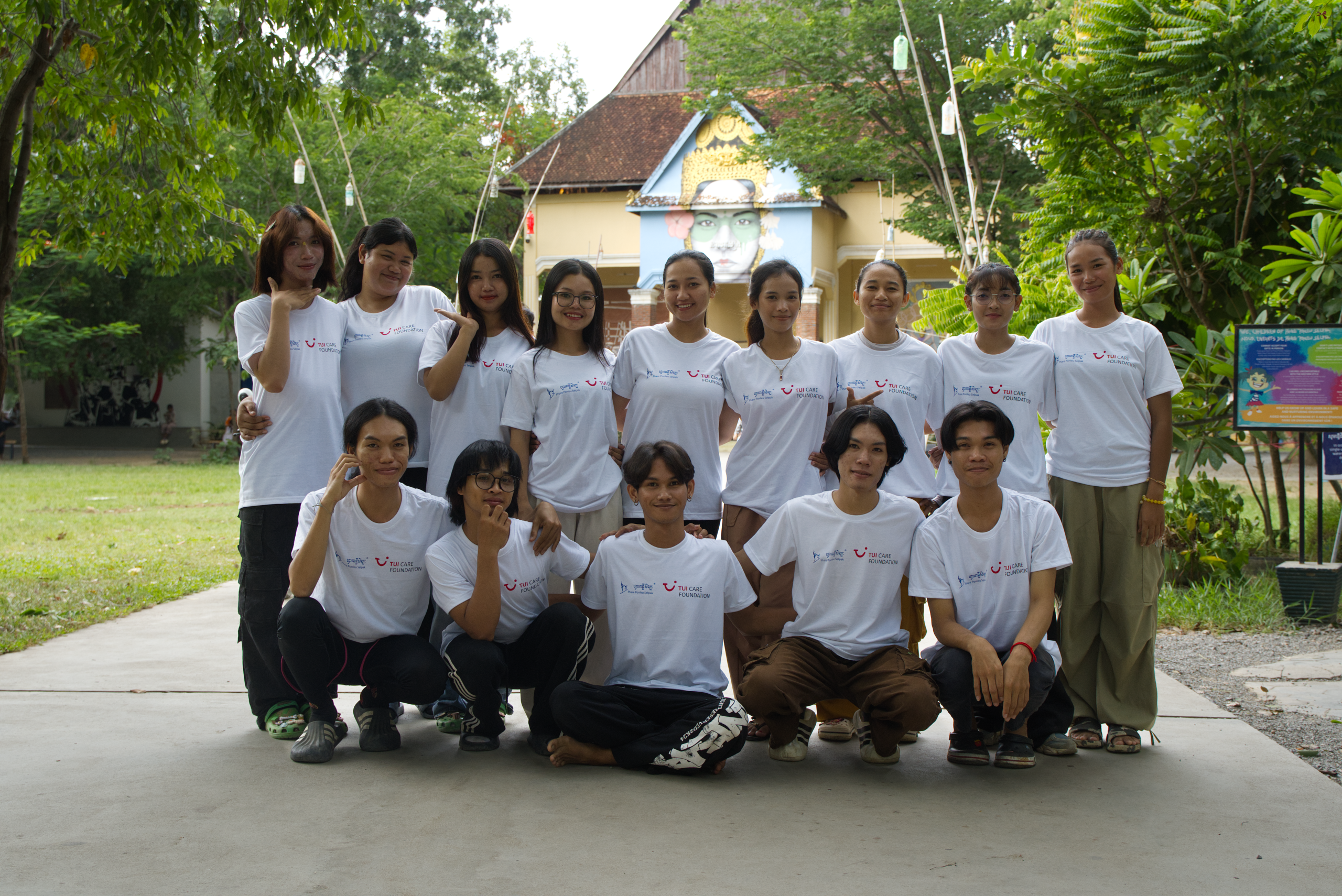 TUI Care Foundation Scholarship Students of Phare Performing Arts school