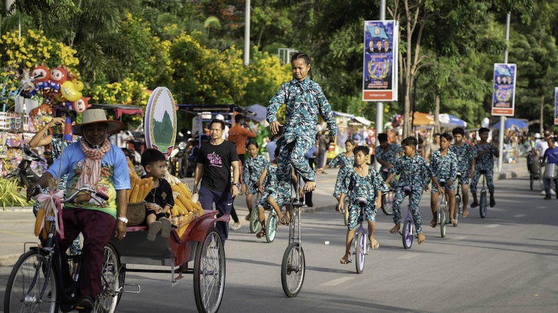 PAS at Fruit Festival-30 MIL Kosal, animator and alumnus of the Visual and Applied Arts School at Phare Ponleu Selpak.